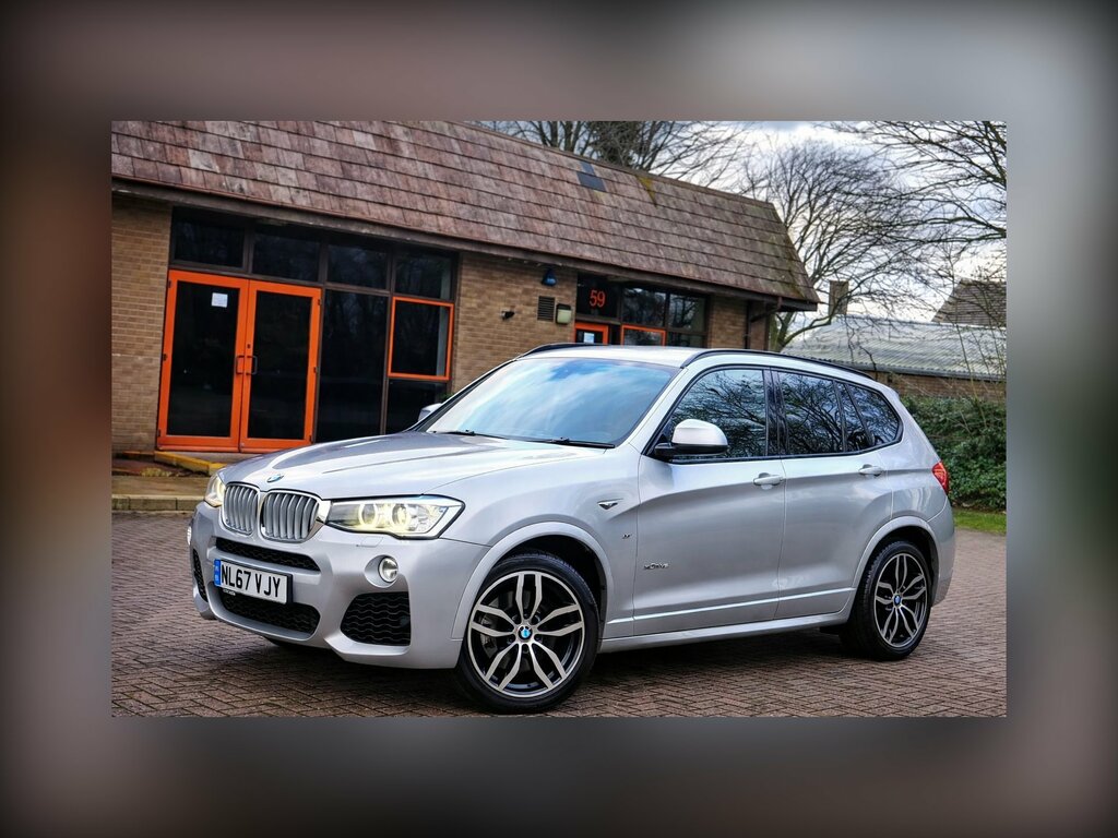 BMW X3 3.0 35D M Sport Suv Xdrive Euro 6 NL67VJY Silver #6