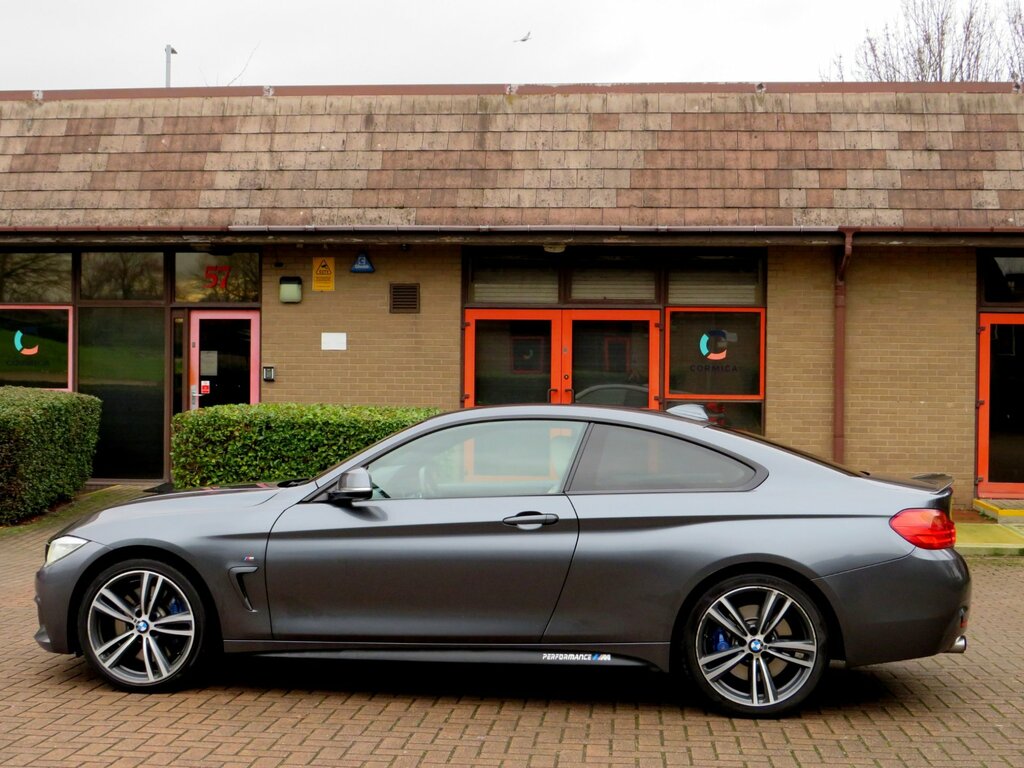 BMW 4 Series Gran Coupe 3.0 430D M Sport Coupe Euro 6 Ss YC66XHF Grey #6