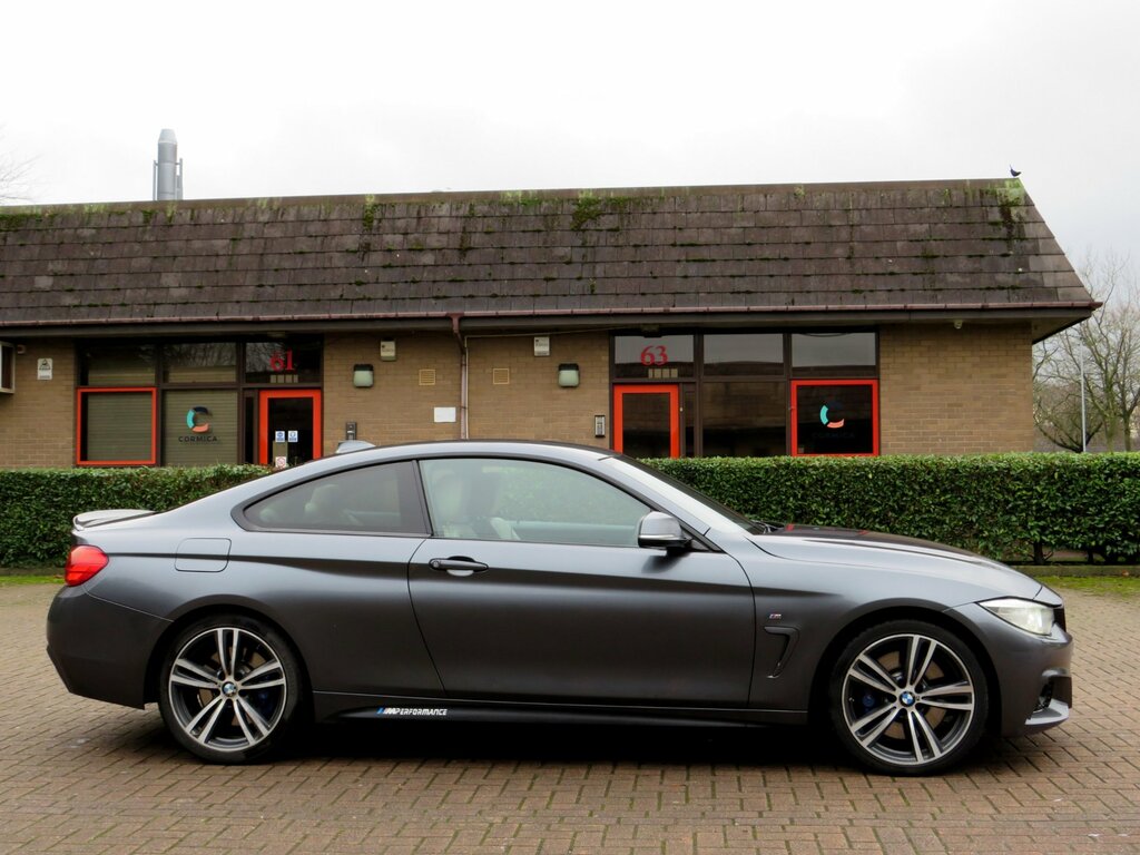 BMW 4 Series Gran Coupe 3.0 430D M Sport Coupe Euro 6 Ss YC66XHF Grey #2