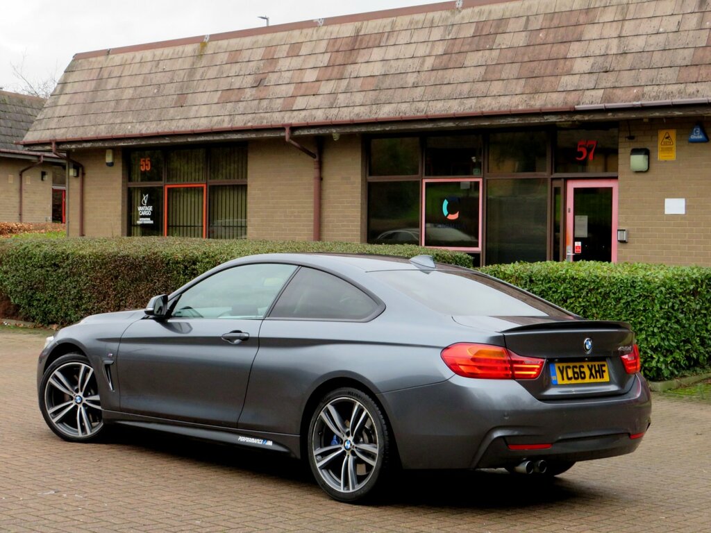 BMW 4 Series Gran Coupe 3.0 430D M Sport Coupe Euro 6 Ss YC66XHF Grey #5