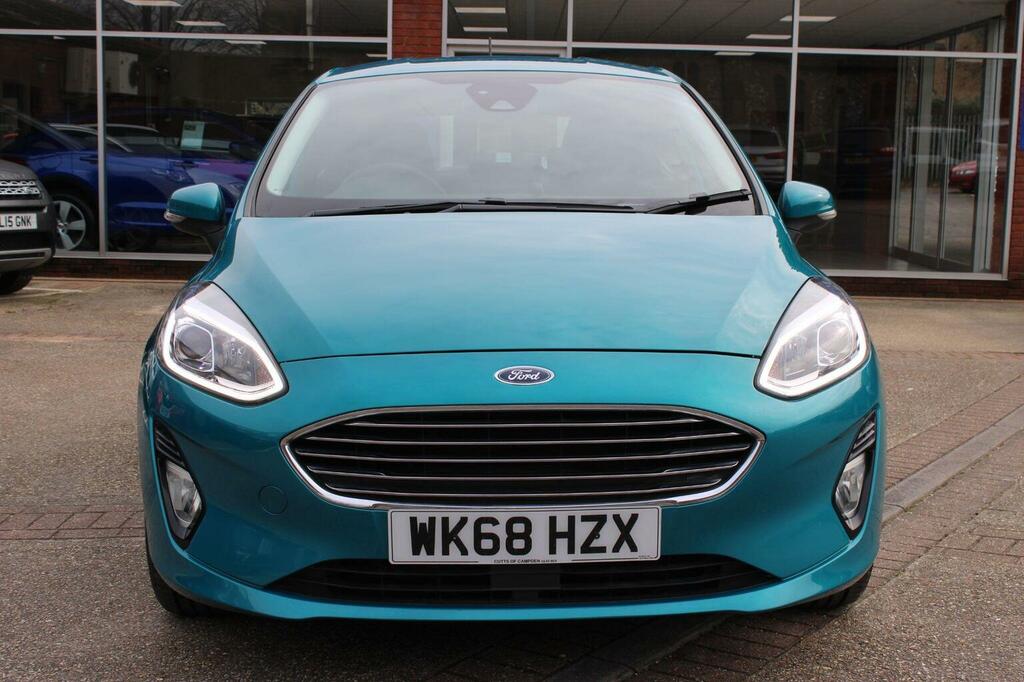 Ford Fiesta Hatchback 1.0T Ecoboost Zetec Euro 6 Ss WK68HZX Blue #3
