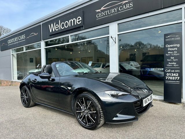 Mazda MX-5 Convertible VK74OBS Black #3