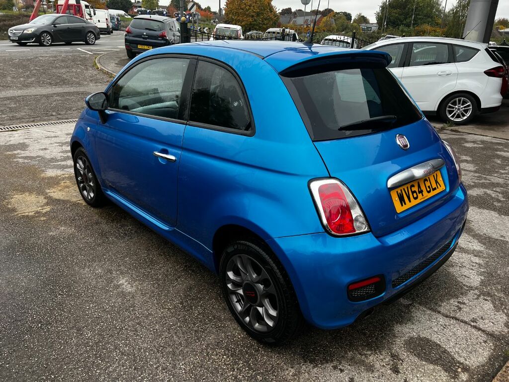 Fiat 500 1.2 S WV64GLK Blue #5