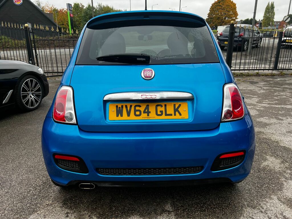 Fiat 500 1.2 S WV64GLK Blue #4