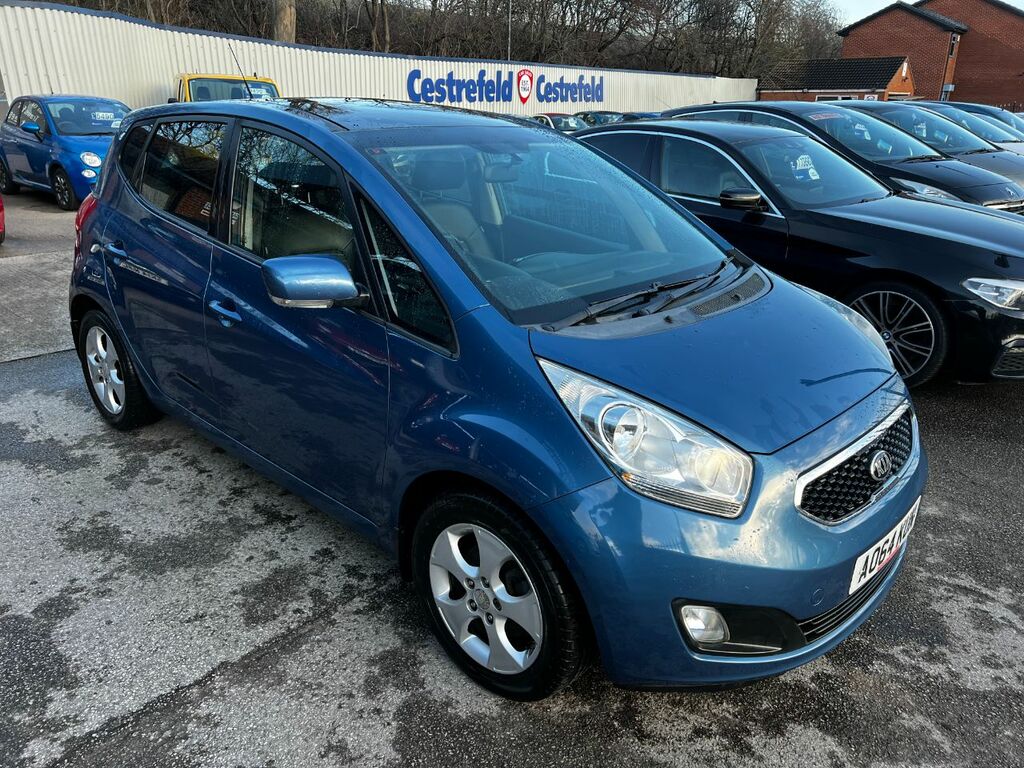 Kia Venga 1.6 Crdi Ecodynamics 3 Sat Nav Blue