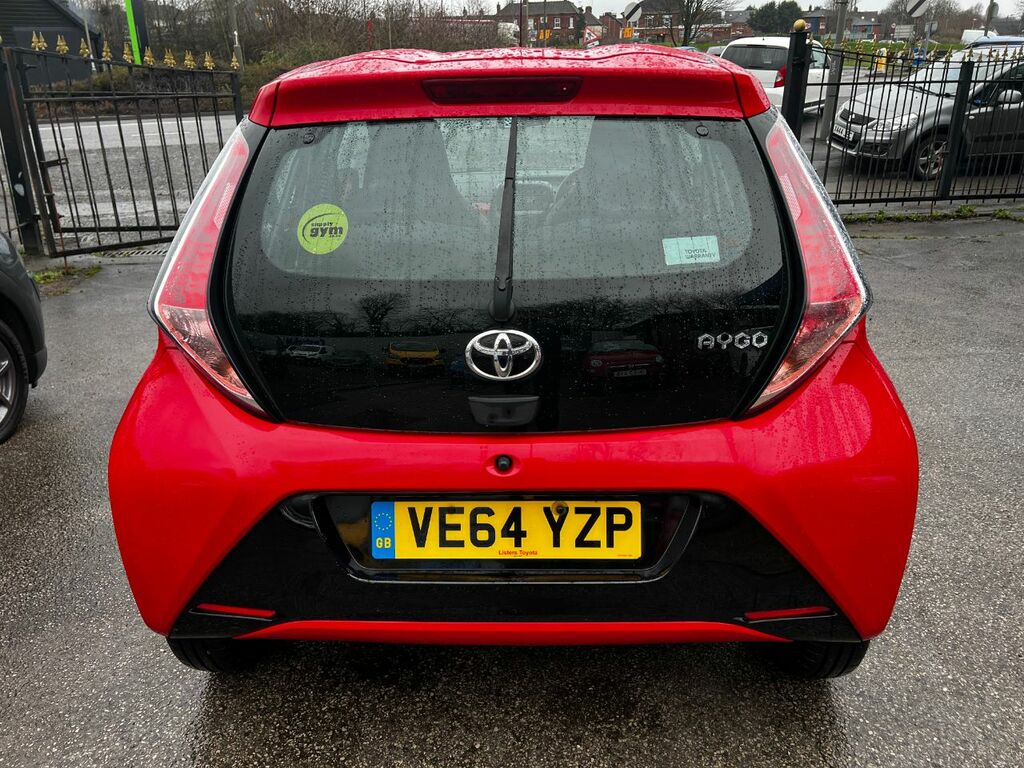 Toyota Aygo 1.0 Vvt-i X-pression VE64YZP Red #5