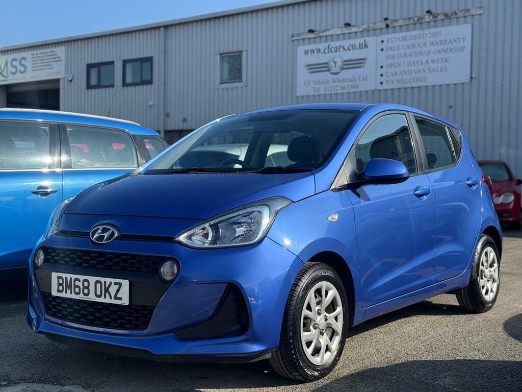 Hyundai I10 1.2 Se Euro 6 BM68OKZ Blue #2