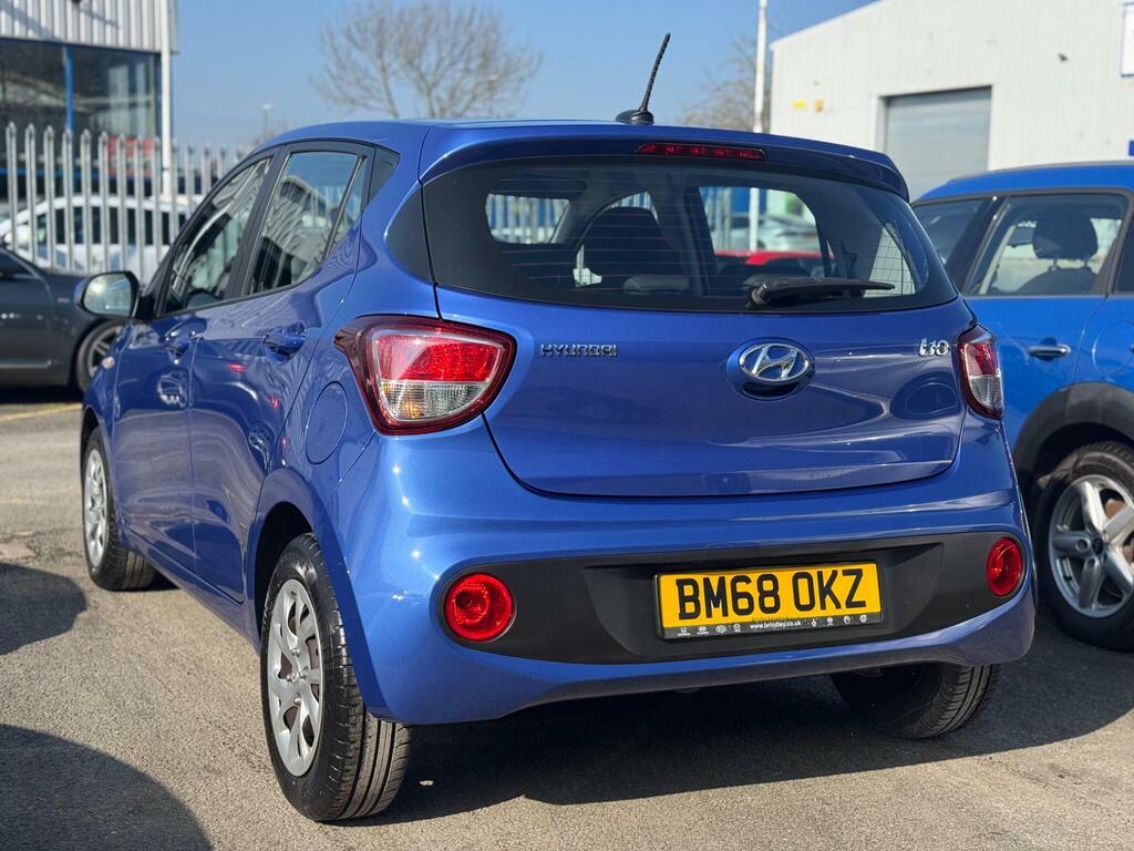 Hyundai I10 1.2 Se Euro 6 BM68OKZ Blue #3