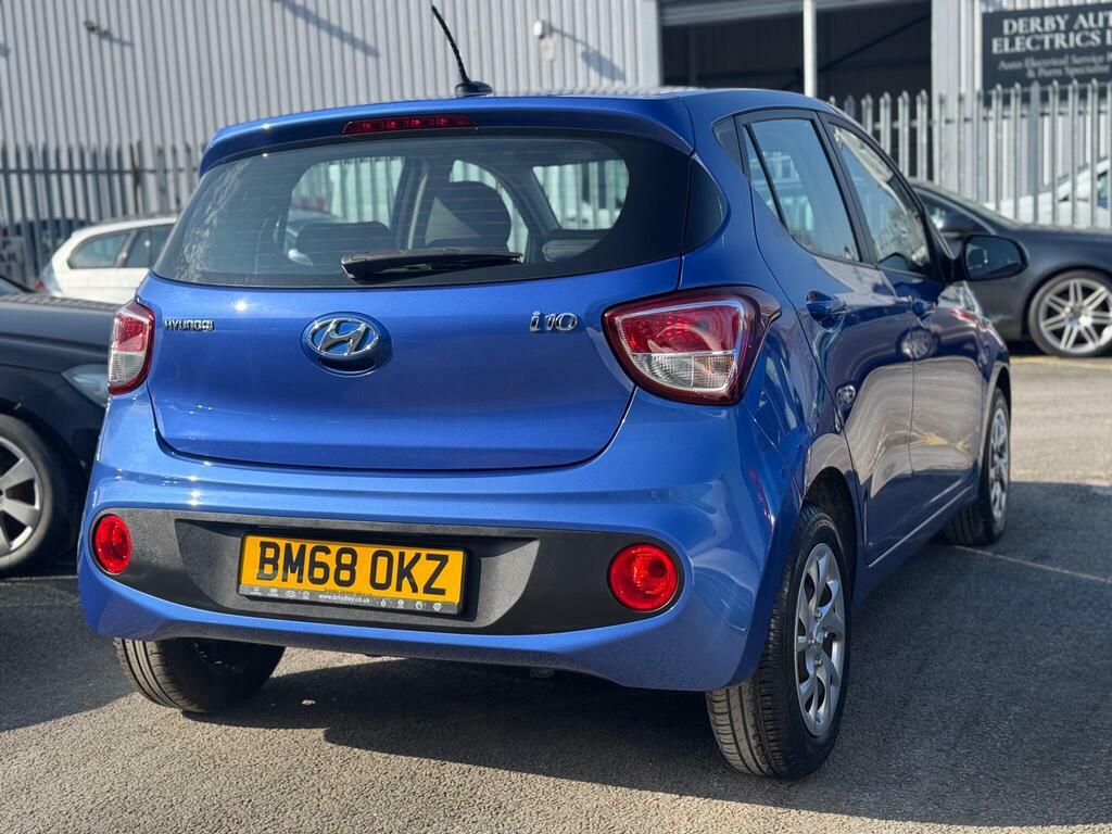 Hyundai I10 1.2 Se Euro 6 BM68OKZ Blue #4