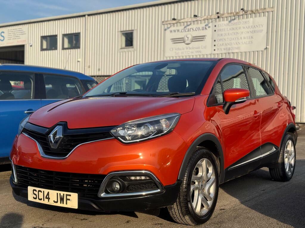 Renault Captur 1.2 Tce Energy Dynamique S Nav Suv SC14JWF Orange #2