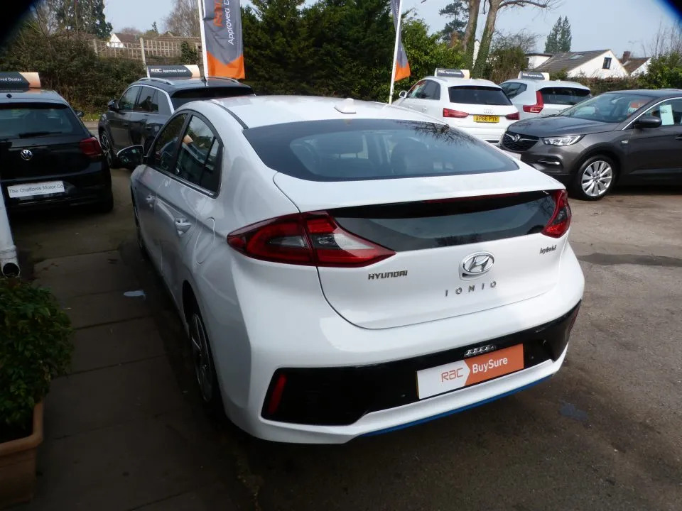 Hyundai Ioniq 1.6 H Premium Se White #2