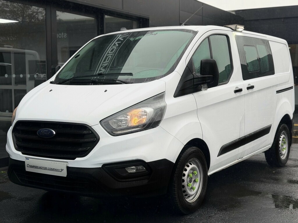 Ford Transit Custom 2.0 320 Ecoblue Leader YS69UHK White #3