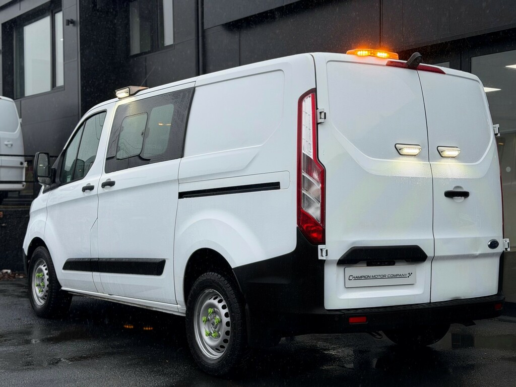 Ford Transit Custom 2.0 320 Ecoblue Leader YS69UHK White #2
