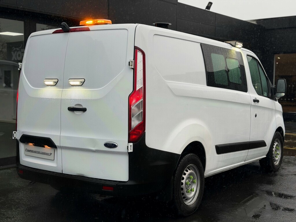 Ford Transit Custom 2.0 320 Ecoblue Leader YS69UHK White #4