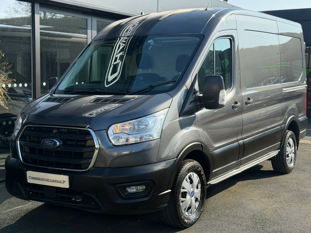 Ford Transit Custom 2.0 Transit Trend Van 350 L2 2.0L Ecoblue 130Ps Fw YR22BJO Grey #3