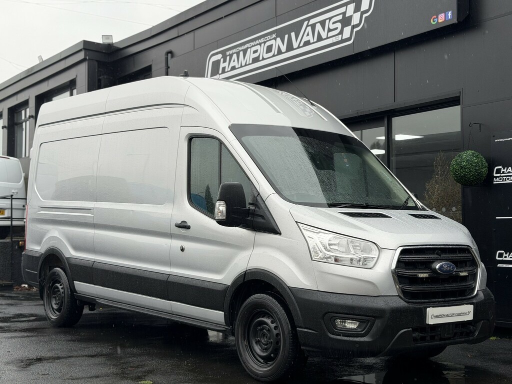 Ford Transit Custom 2.0 Transit Trend Van 350 L3 2.0L Ecoblue 170Ps Rw YR22BFU Silver