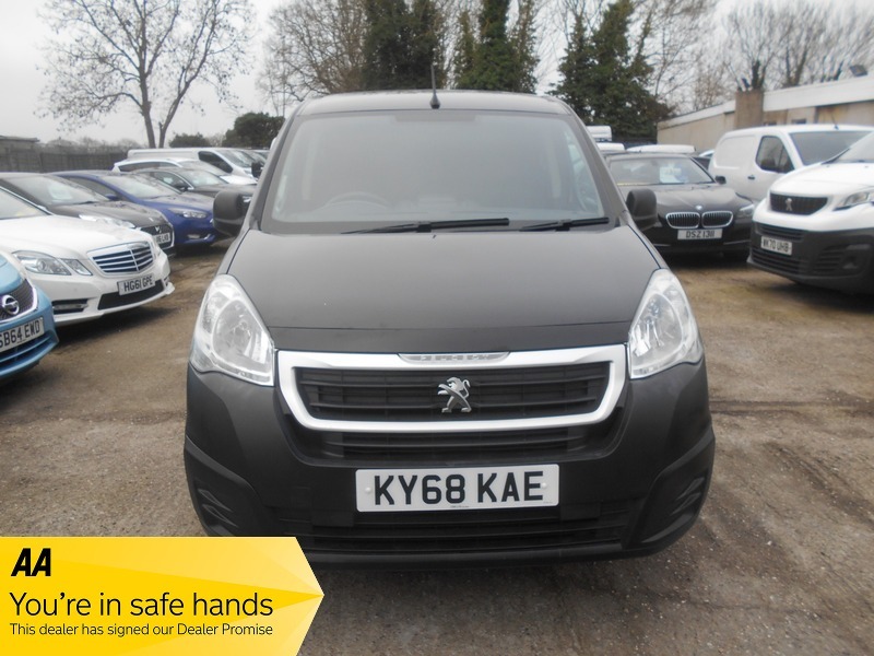Peugeot Partner 2018 Blue Hdi Professional Black