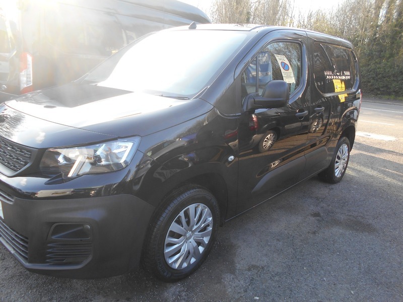 Peugeot Partner 2021 Bluehdi Professional L1 BG21WKR Black #3