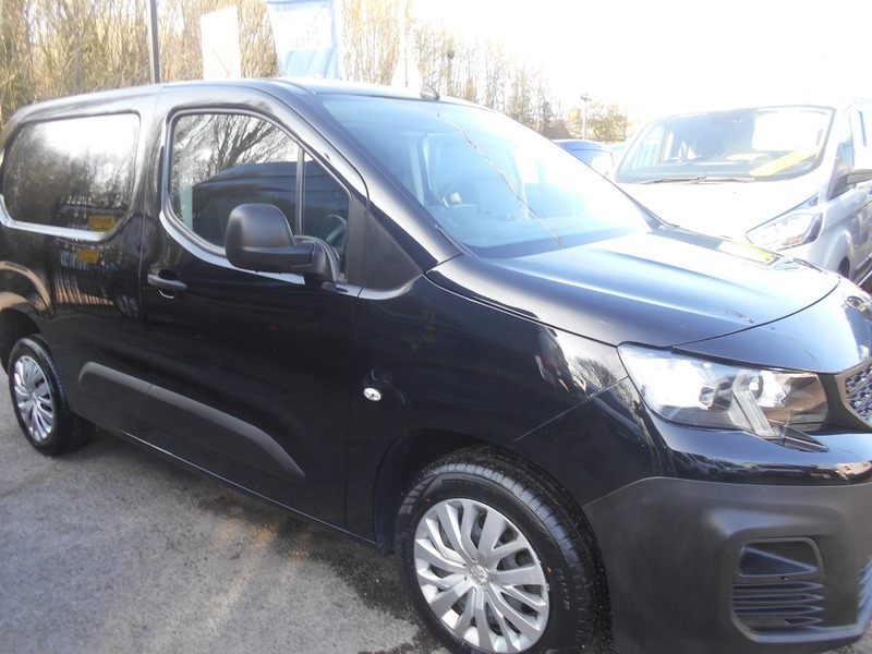 Peugeot Partner 2021 Bluehdi Professional L1 BG21WKR Black #6