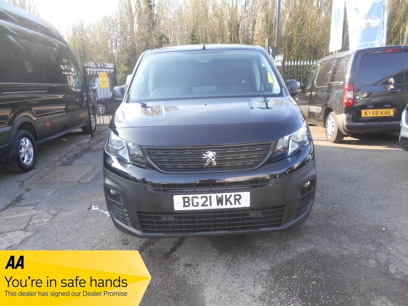 Peugeot Partner 2021 Bluehdi Professional L1 Black
