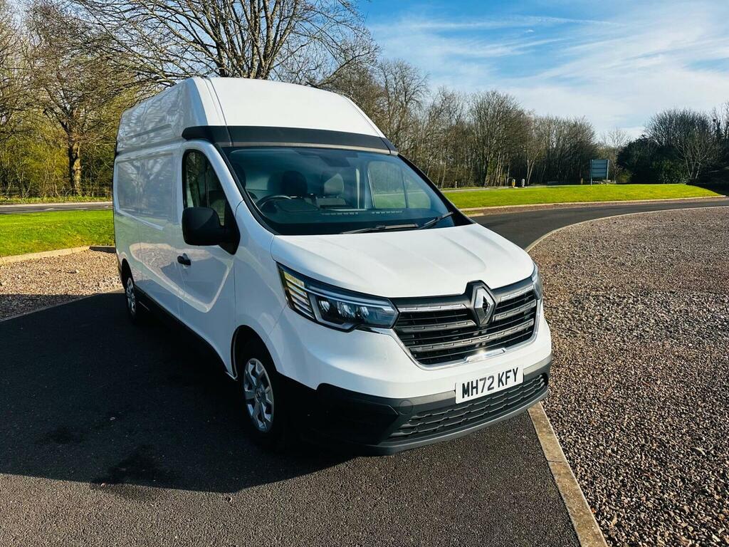 Renault Trafic 2.0 Dci Blue Lh30 Business L2 H2 Euro 6 Ss MH72KFY White #6