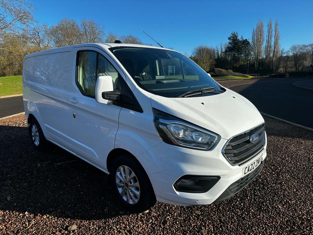 Ford Transit Custom 2.0 300 Ecoblue Limited L1 H1 Euro 6 Ss CA22ZNV White #2