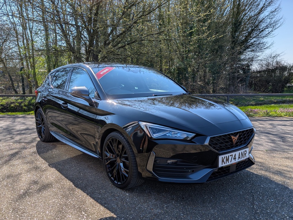 Cupra Leon 1.4 Ehybrid 12.8Kwh Vz2 Design Edition Hatchback 5 KM74ANR Black #5
