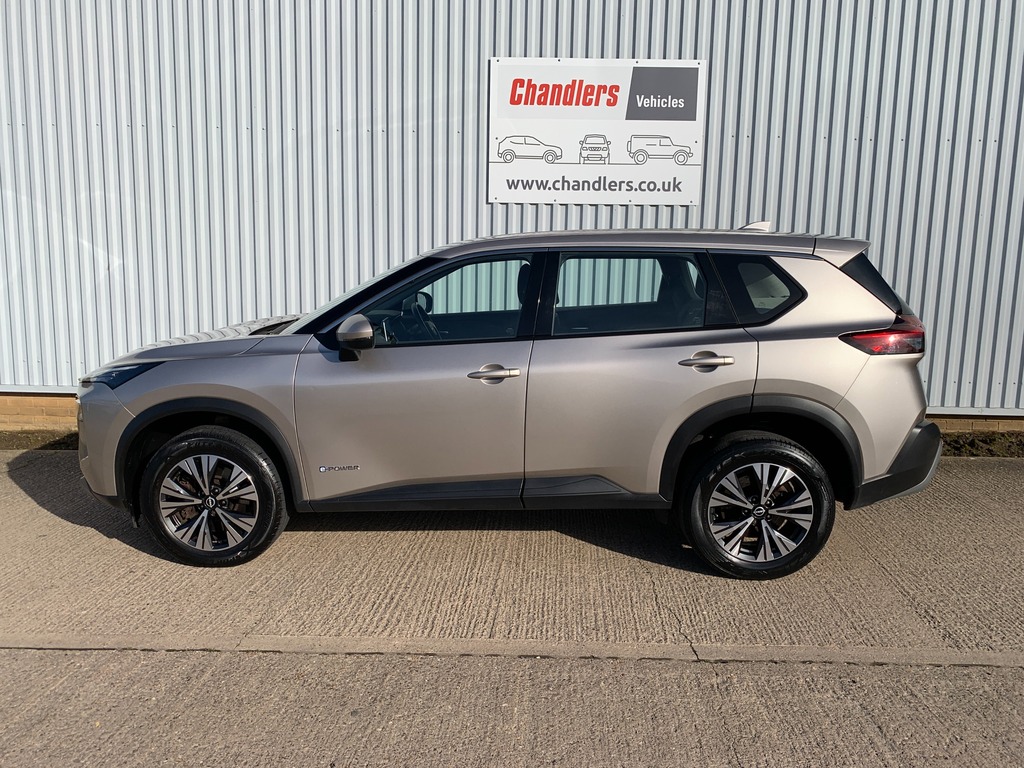 Nissan X-Trail 1.5 H E-power Acenta Premium Suv Hybrid DV24LYK Silver #4