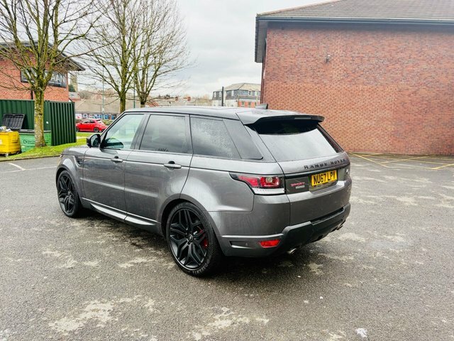 Land Rover Range Rover Sport 2017 3.0 Sd V6 Dynamic Suv Diese NU67LPV Grey #4