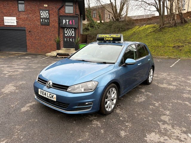 Volkswagen Golf 2014 2.0 Tdi Bluemotion Tech Gt Hatchback Dies VX14LGK Blue #3