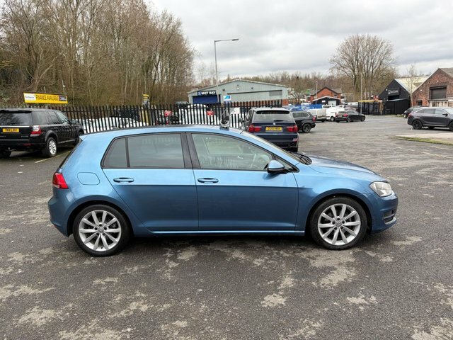 Volkswagen Golf 2014 2.0 Tdi Bluemotion Tech Gt Hatchback Dies VX14LGK Blue #6