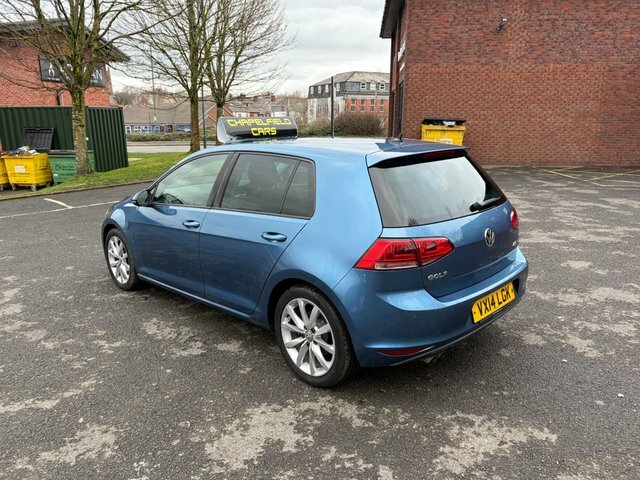Volkswagen Golf 2014 2.0 Tdi Bluemotion Tech Gt Hatchback Dies VX14LGK Blue #5