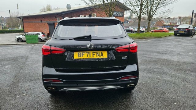 MG HS 2021 1.5 T-gdi 16.6Kwh Excite Suv Plug- BF71FNA Black #4