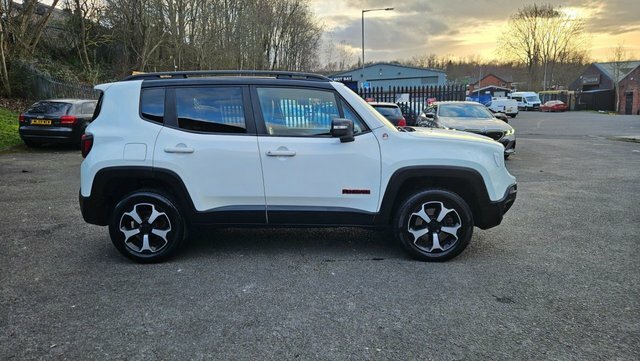 Jeep Renegade 2020 2.0 Multijetii Trailhawk Suv White #2