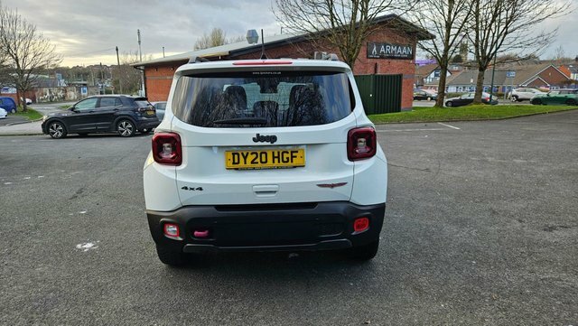 Jeep Renegade 2020 2.0 Multijetii Trailhawk Suv White #4