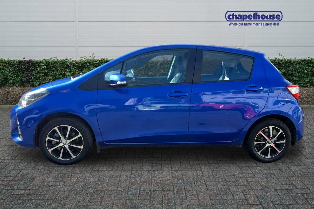 Toyota Yaris Icon Tech Vvt-i Cvt 1.5 Blue #6