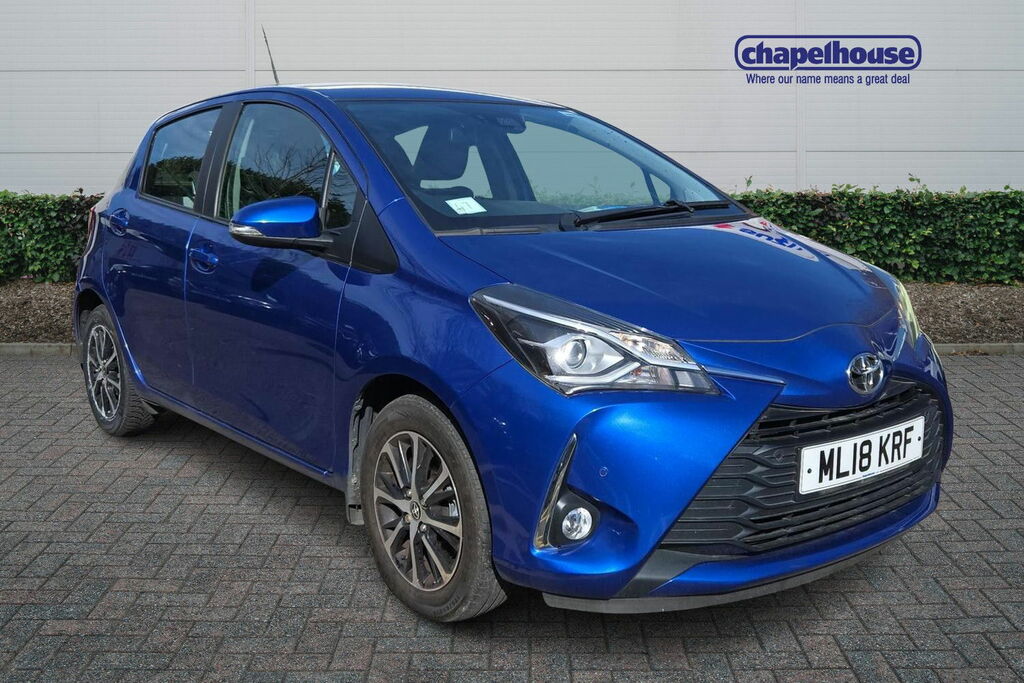 Toyota Yaris Icon Tech Vvt-i Cvt 1.5 Blue