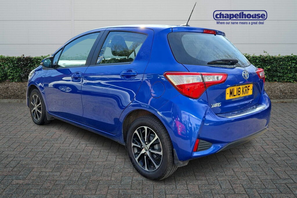 Toyota Yaris Icon Tech Vvt-i Cvt 1.5 Blue #5