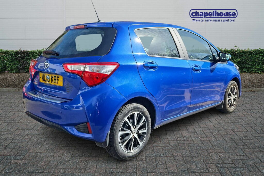Toyota Yaris Icon Tech Vvt-i Cvt 1.5 Blue #3
