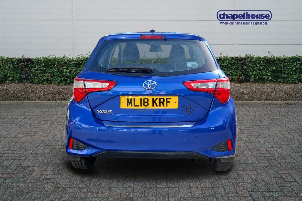 Toyota Yaris Icon Tech Vvt-i Cvt 1.5 Blue #4