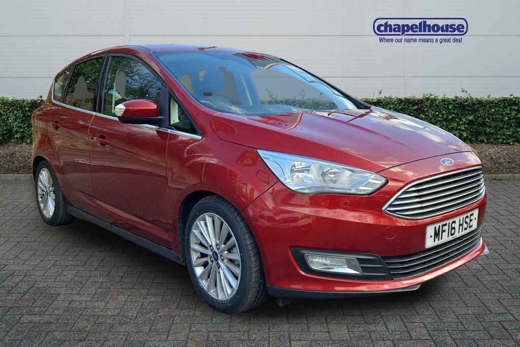 Ford C-Max Titanium Tdci 1.5 Red