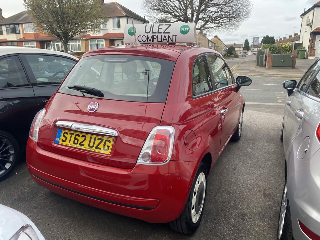 Fiat 500 1.2 Colour Therapy ST62UZG Red #6