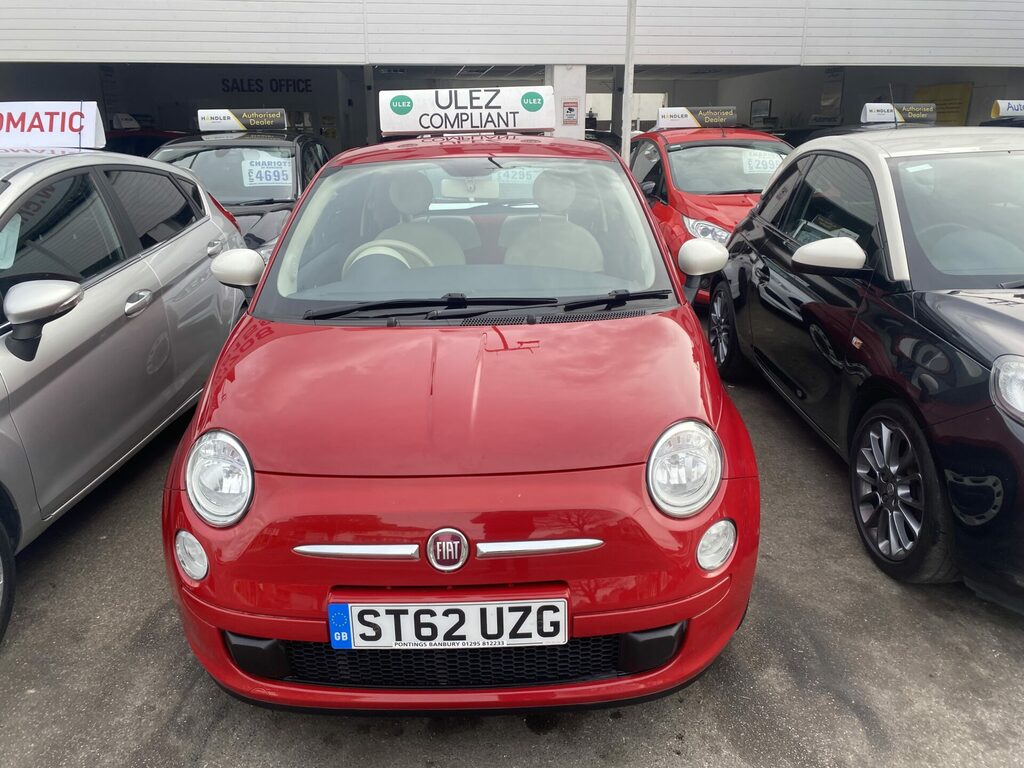 Fiat 500 1.2 Colour Therapy ST62UZG Red #2
