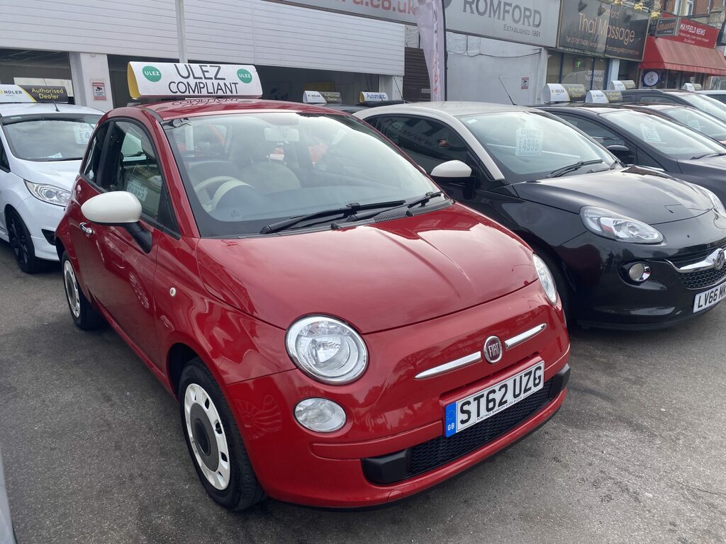 Fiat 500 1.2 Colour Therapy ST62UZG Red #3