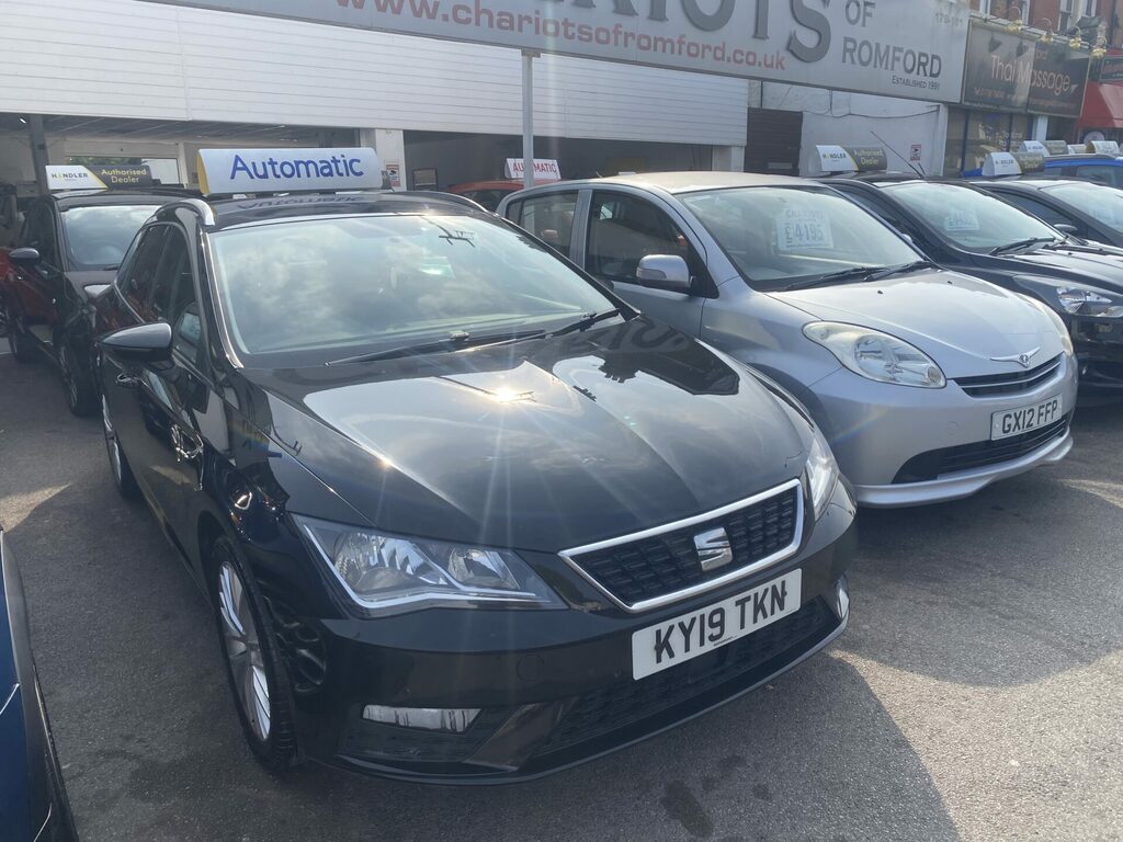 Seat Leon 1.6 Tdi Se Dynamic KY19TKN Black #2