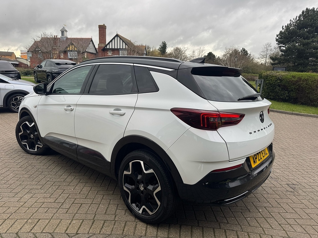 Vauxhall Grandland Turbo Elite AP22EXL White #5