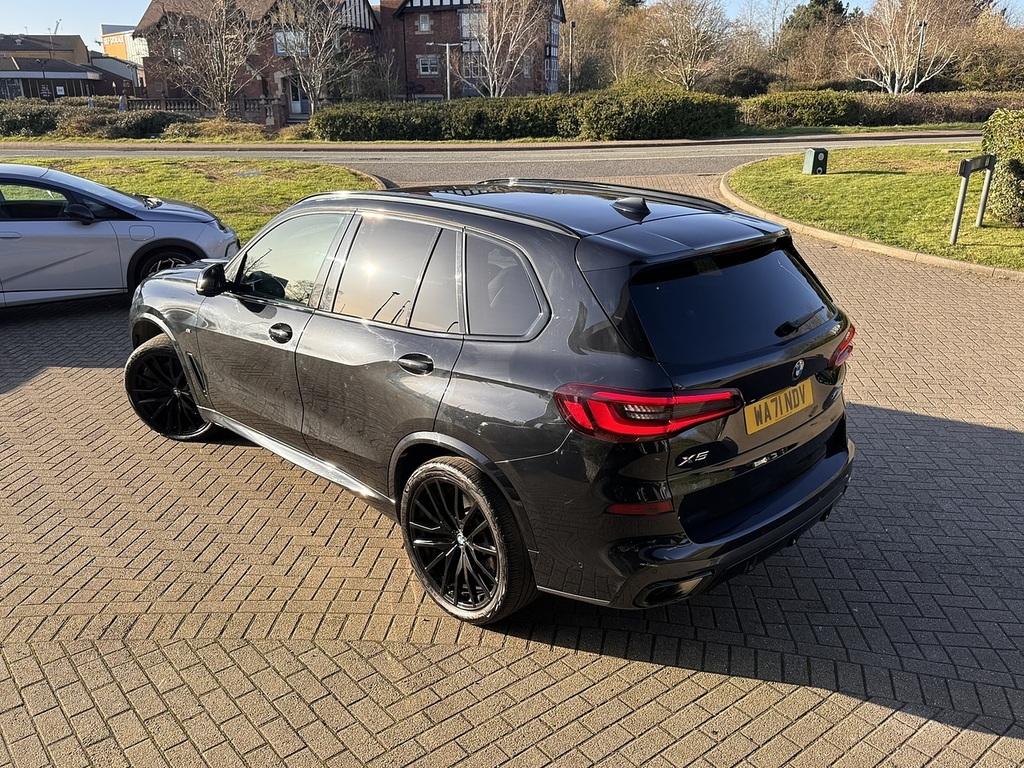 BMW X5 40D Mht M Sport WA71NDV Black #3