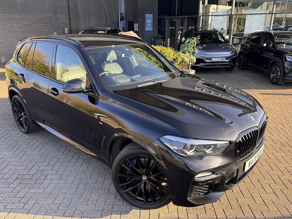 BMW X5 40D Mht M Sport WA71NDV Black #2