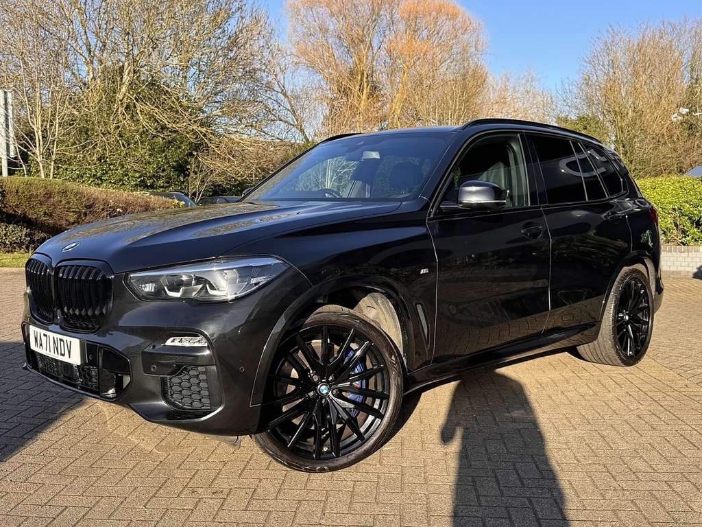 BMW X5 40D Mht M Sport WA71NDV Black #5