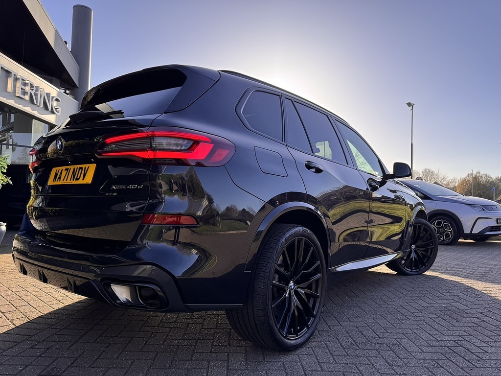 BMW X5 40D Mht M Sport WA71NDV Black #4